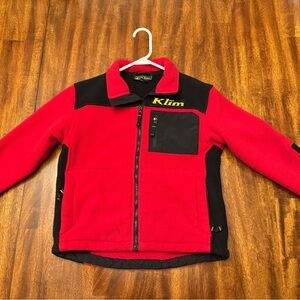 Klim Kids Red and Black Jacket